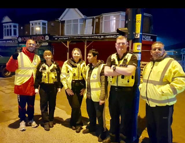 Mr Ali on community night patrol