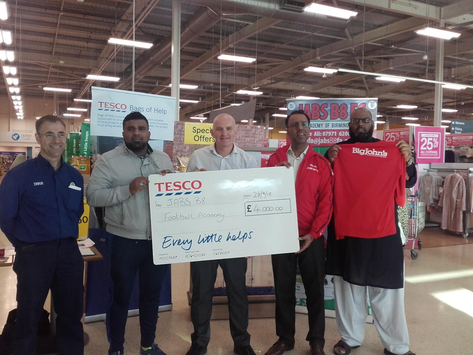 JABS community day at Tesco